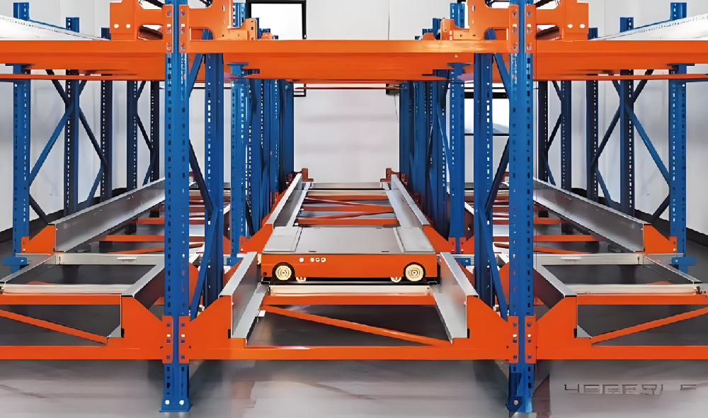 通訊設(shè)備行業(yè)穿梭式貨架案例